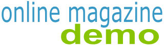 Magazine Website Demo